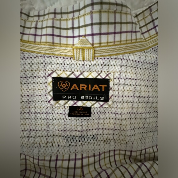 Ariat Pro Series Long Sleeved Men’s Shirt - Picture 2 of 6